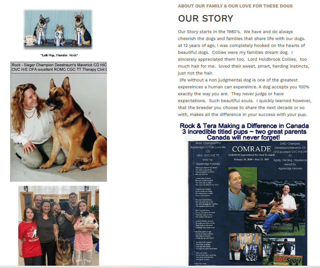 Screenshot 2023-10-30 landing page Jim, and family